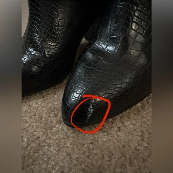 Black Crocodile Booties - Bundle and Save! - Picture 8 of 8